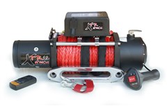 Naviják XTR 12000 liber (5443 kg) 12V Syntetika, lano 26m