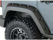 Plastové lemy zadní Bushwacker Jeep Wrangler JK 4. dvéřový