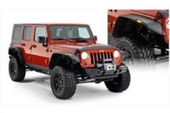 Plastové lemy Bushwacker Jeep Wrangler JK 4. dvéřový, flat