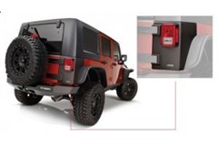 Ochrana zadních rohů Jeep Wrangler JK 4. dvéřový