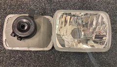 Přední lampy Nissan Patrol K160/260 čiré