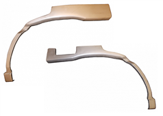 Zadní lem Nissan Terrano II, levý + pravý, plechový 5 dv.