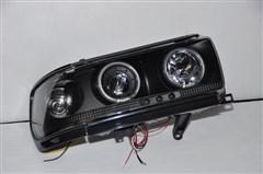 Přední lampy Toyota HDJ 80 1989-97 Tuning Black
