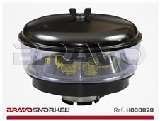 Cyklon Donaldson filtr na zvýšené sání (šnorchl), 77mm, 9m3/min