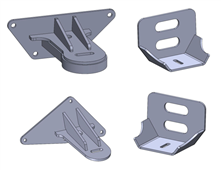 Držáky motoru BMW M57 Nissan Patrol Y60 / Y61 Držáky motoru BMW M57 Nissan Patrol Y60 / Y61