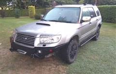 Přední pevnostní nárazník Subaru Forester SG (2002-2008) Přední pevnostní nárazník Subaru Forester SG (2002-2008)
