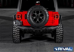Zadní pevnostní nárazník Rival Jeep Wrangler JL, úzký