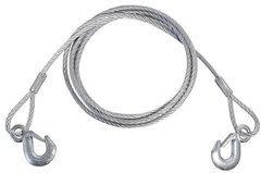 Ocelové vyprošťovací lano 5000kg s karabinami