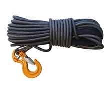 Syntetické lano SYDNEY 12 mm, 25m v opletu + hák