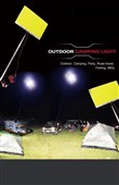 Kempingové LED světlo 125W 12V / 10A