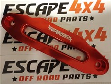 Průvlak syntetického lana červený