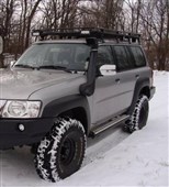 Nášlapy Nissan Patrol Y61 GU4 5dv.