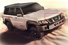 Přední maska / grill Nissan Patrol Y61 GU4 2004-2010 typ SAFARI