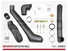 Bravo šnorchl Mitsubishi Pajero 3 NM (2000-06) Bravo šnorchl Mitsubishi Pajero 3 NM (2000-06)