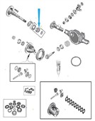Ložisko vnější nápravy 5012825AA Jeep Grand Cherokee WJ