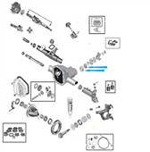 Vnější ložisko pastorku 5252508 Jeep Grand Cherokee WJ Vnější ložisko pastorku 5252508 Jeep Grand Cherokee WJ