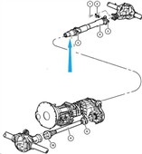 Zadni kloub zadního kardanu IA004A  Jeep Grand Cherokee WJ