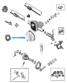 Vzduchový kanál 5012725aa Jeep Grand Cherokee WJ