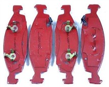 Brzdové destičky přední,carbonové CAR790 Jeep Grand Cherokee