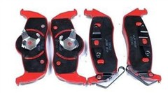 Brzdové destičky zadní,zesílené SMD1087 Jeep Grand Cherokee WK 2005-2010