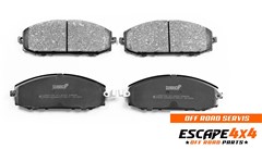 Přední brzdové destičky Patrol Y61 2,8 TD a 3,0 Di