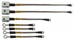 Brzdové pancéřové hadice pro lift 4" Nissan Patrol Y61 (98-00)