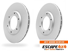 Přední brzdové kotouče Patrol Y60 (set 2ks)