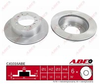 Zadní brzdové kotouče ABE Patrol Y61 (set 2ks)