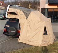 Střešní autostan Escape Escape VARIO 210 cm s vestibulem