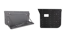 Výplně pátých dveří Nissan Patrol Y60 + stolek (černá barva) Výplně pátých dveří Nissan Patrol Y60 + stolek (černá barva)