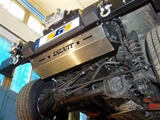 Ocelový kryt tyče řízení Jeep Wrangler TJ