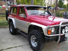 Laminátová sluneční clona Nissan Patrol Y60