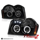 Přední čirá světla Jeep Grand Cherokee WH, WK (05-07)