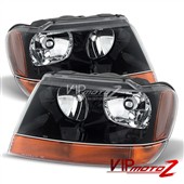 Přední čirá světla Jeep Grand Cherokee WJ (99-04) Přední čirá světla Jeep Grand Cherokee WJ (99-04)