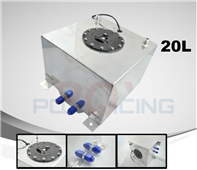 Přídavná hliníková nádrž paliva 20L s čidlem Přídavná hliníková nádrž paliva 20L s čidlem