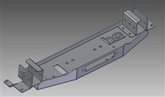 Plotna na naviják do originálního nárazníku Toyota Hilux (05-15) Plotna na naviják do originálního nárazníku Toyota Hilux (05-15)