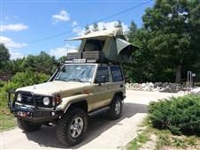 Expediční zahrádka Toyota Land Cruiser HZJ70 / LJ70