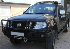Přední pevnostní nárazník Nissan Navara D40 (05-15) s bullbarem Přední pevnostní nárazník Nissan Navara D40 (05-15) s bullbarem