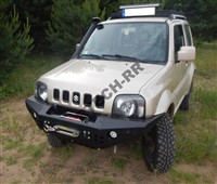 Přední pevnostní nárazník Suzuki Jimny bez bullbaru (98-17)