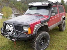 Přední pevnostní nárazník Jeep Cherokee XJ Přední pevnostní nárazník Jeep Cherokee XJ