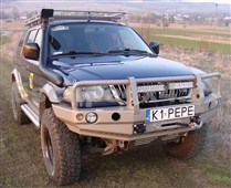 Přední pevnostní nárazník Mitsubishi Pajero SPORT (96-00)