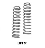 Přední pružiny Rough Country Jeep Cherokee XJ +3"