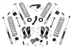 Podvozek Rough Country lift kit Jeep Wrangler JK +3,5" (4 dv. verze Unlimited)