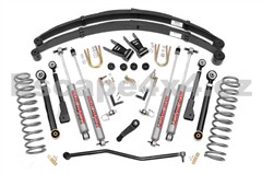 Podvozek Rough Country lift kit Pro II Jeep Cherokee XJ 6,5" + ramena + panhardská tyč
