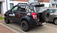 Zadní pevnostní nárazník Suzuki Grand Vitara (05-14) Zadní pevnostní nárazník Suzuki Grand Vitara (05-14)