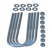 U-třmeny Rubicon Express do zadních listových per Jeep Cherokee XJ 2-6,5"