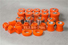 Silentbloky Nissan Patrol Y61 3.0Di Excentrické kovové rukávy + stabilizátory