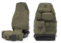 Autopotah zelený na přední sedadlo Smittybilt GEAR 