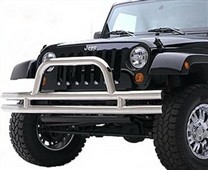 Přední pevnostní trubkový nerez nárazník Smittybilt Jeep Wrangler JK 2007-