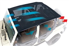 Střešní bikiny Smittybilt  Jeep Wrangler JK (10-14)